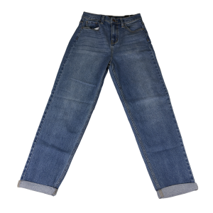 Fashion Nova blue jeans — front