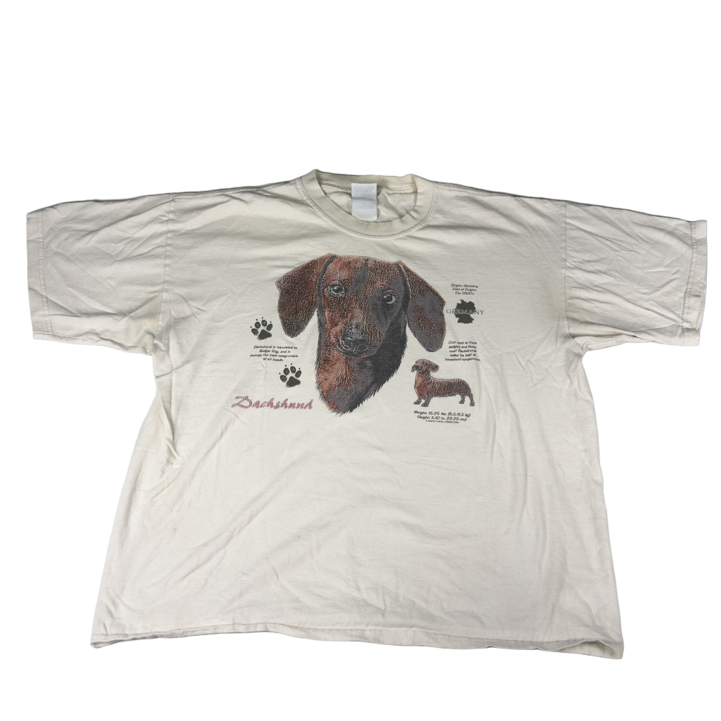 Dog graphic tee — front
