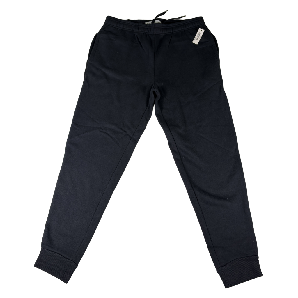 Amazon Essentials dark pants — front